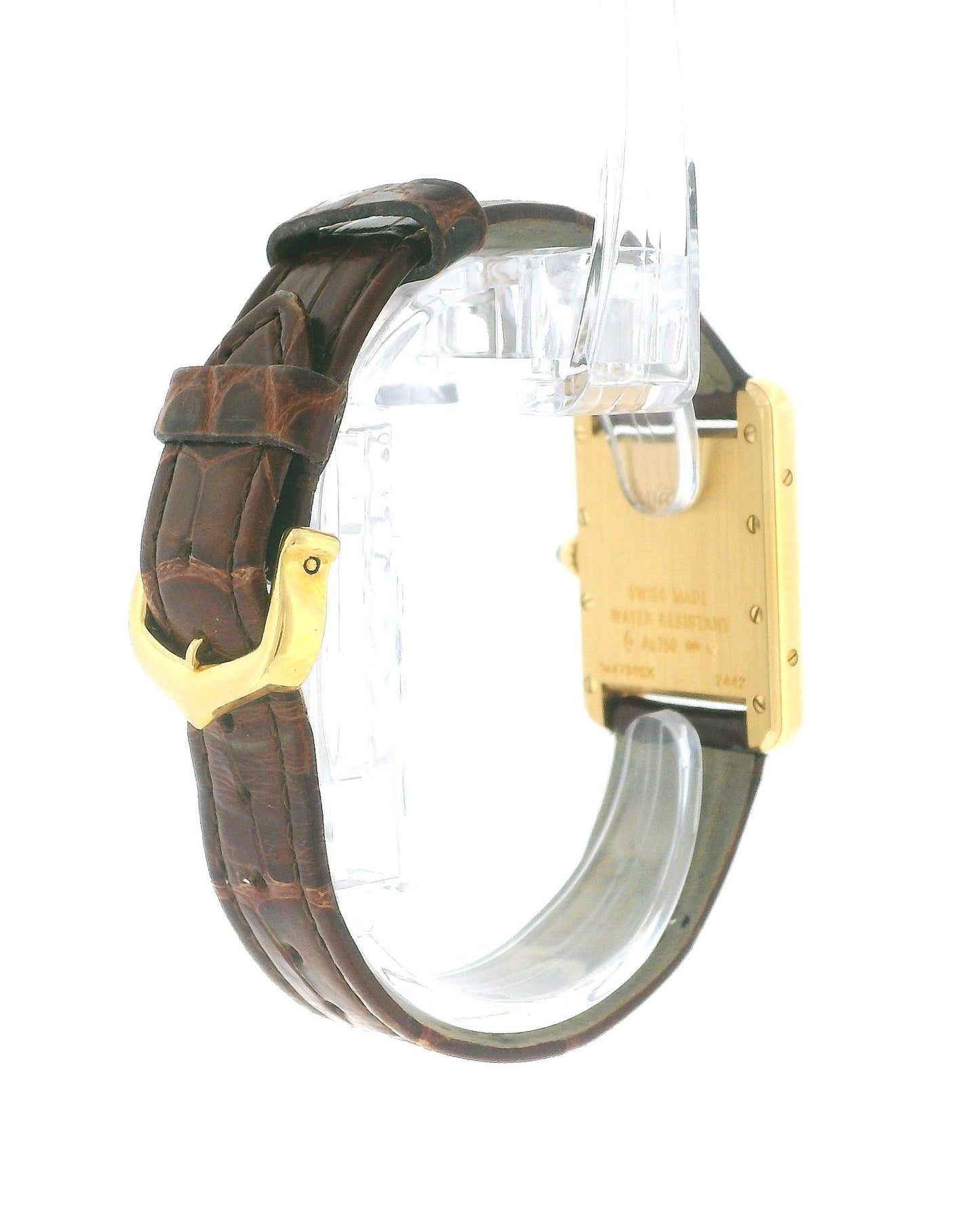 Cartier Tank Louis W1529856 18K Yellow Gold W/Receipt & Papers 2013