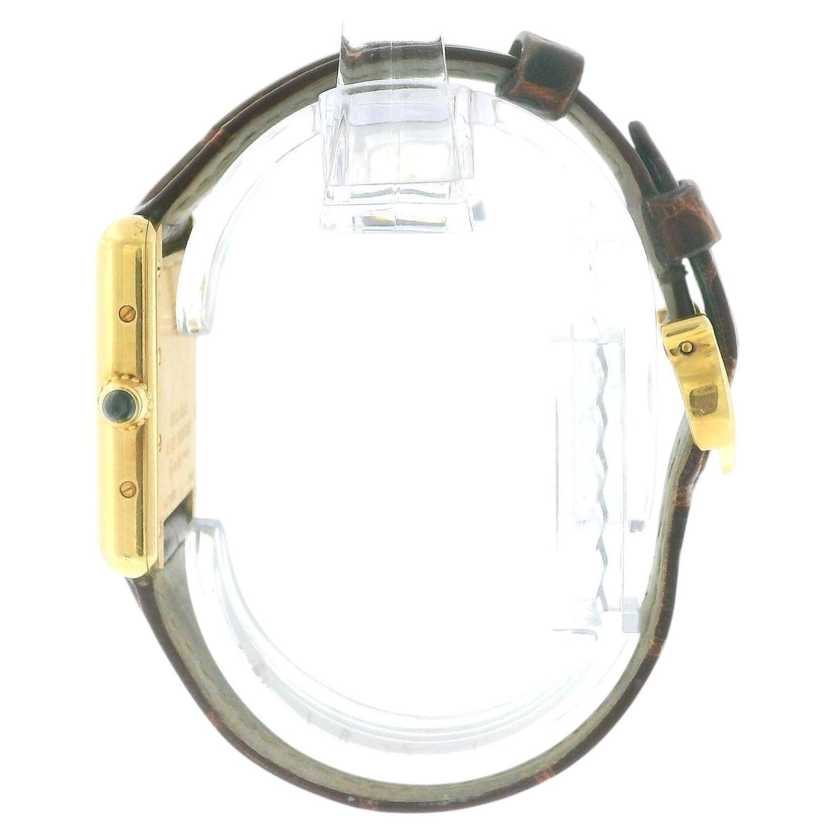 Cartier Tank Louis W1529856 18K Yellow Gold W/Receipt & Papers 2013