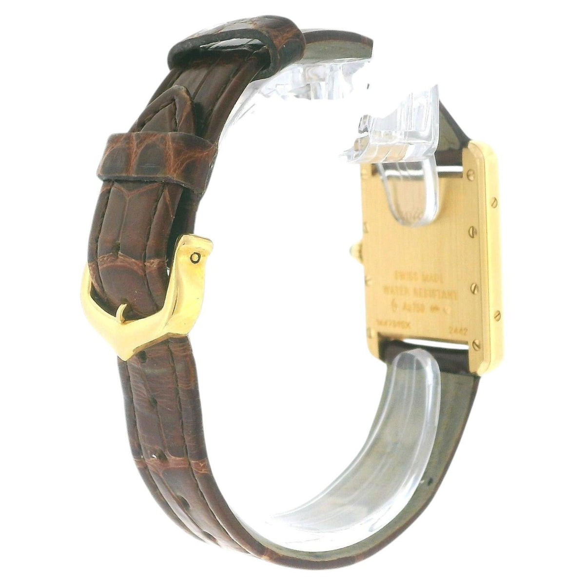Cartier Tank Louis W1529856 18K Yellow Gold W/Receipt & Papers 2013