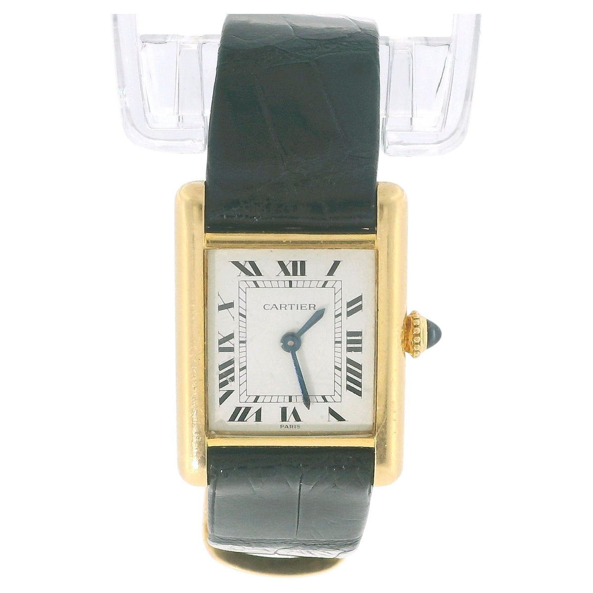 Cartier Tank Paris 78087 18K Yellow Gold Manual Watch