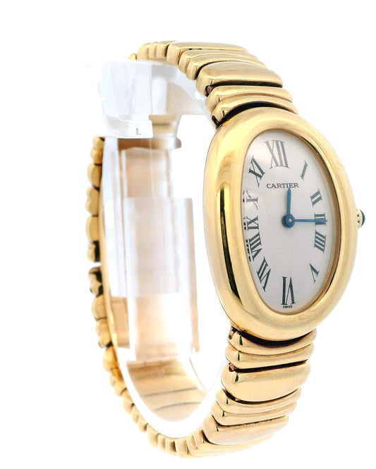 Cartier Baignoire 1954 18K Yellow Gold W/Box & Papers