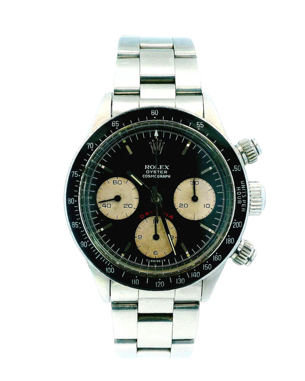 Rolex Daytona 6263 Big Red Daytona Black white Registers Vintage Watch