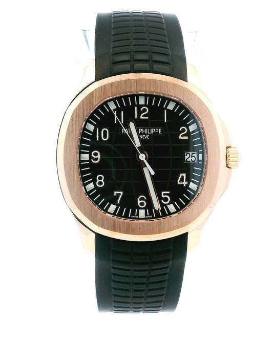 Patek Philippe Aquanaut 5167/1R Chocolate Dial 18K Rose Gold Box & Papers