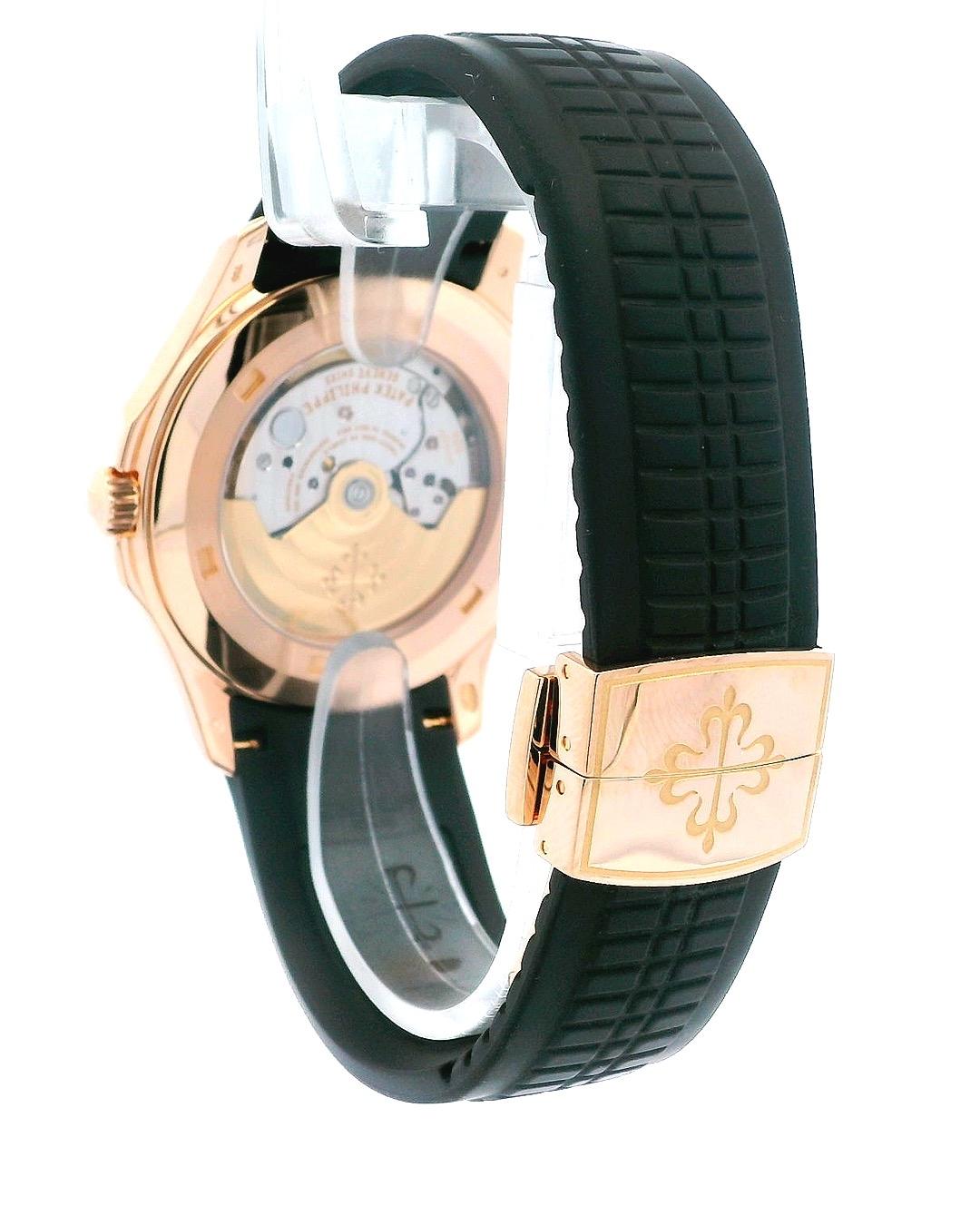 Patek Philippe Aquanaut 5167/1R Chocolate Dial 18K Rose Gold Box & Papers