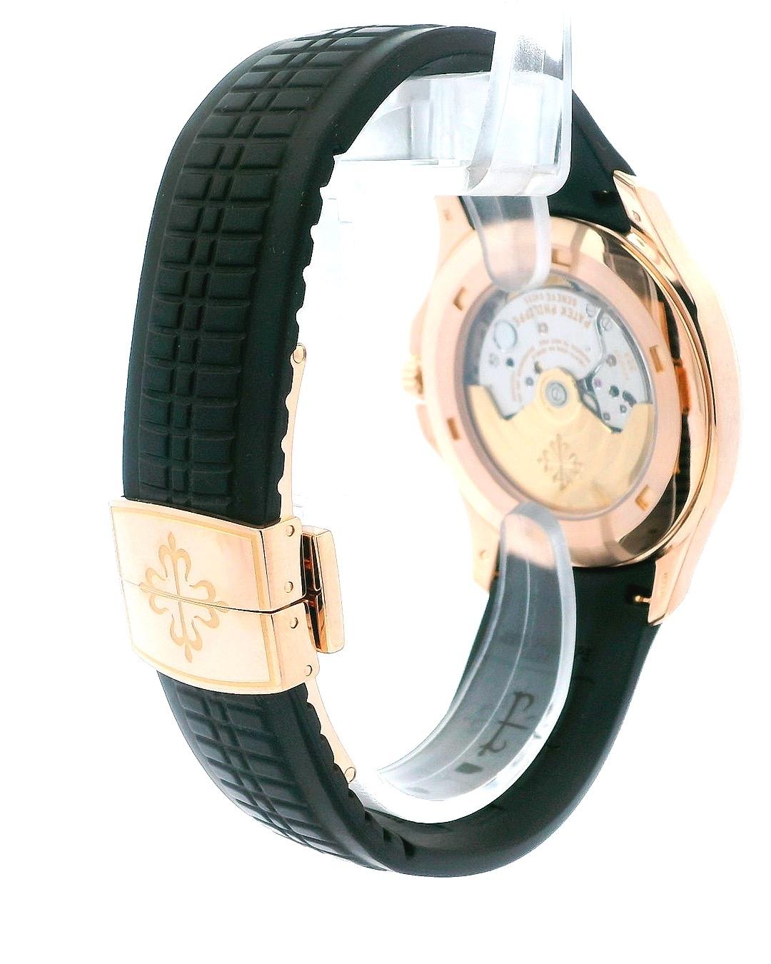 Patek Philippe Aquanaut 5167/1R Chocolate Dial 18K Rose Gold Box & Papers