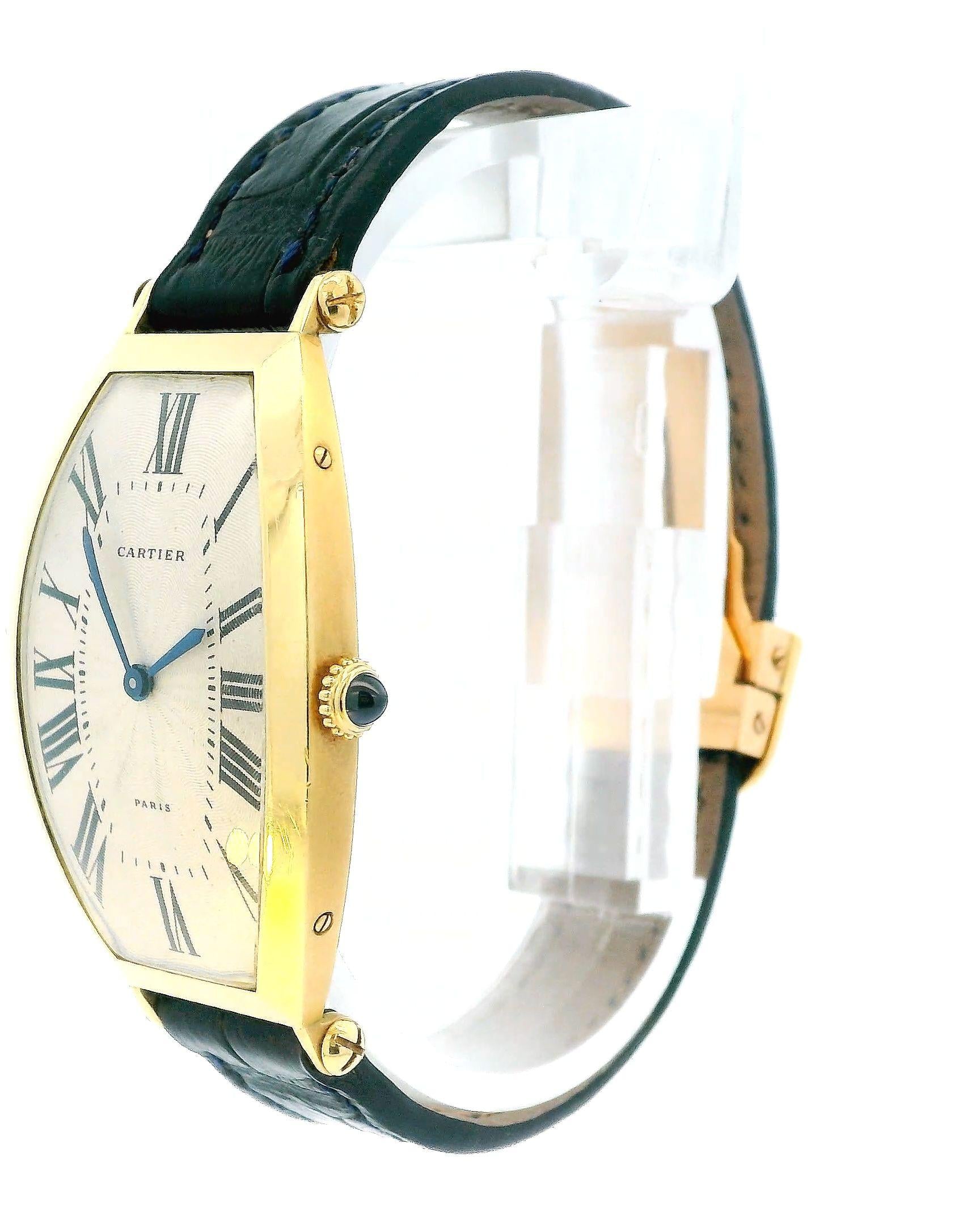 Cartier Tonneau Collection Privee Paris-1970s