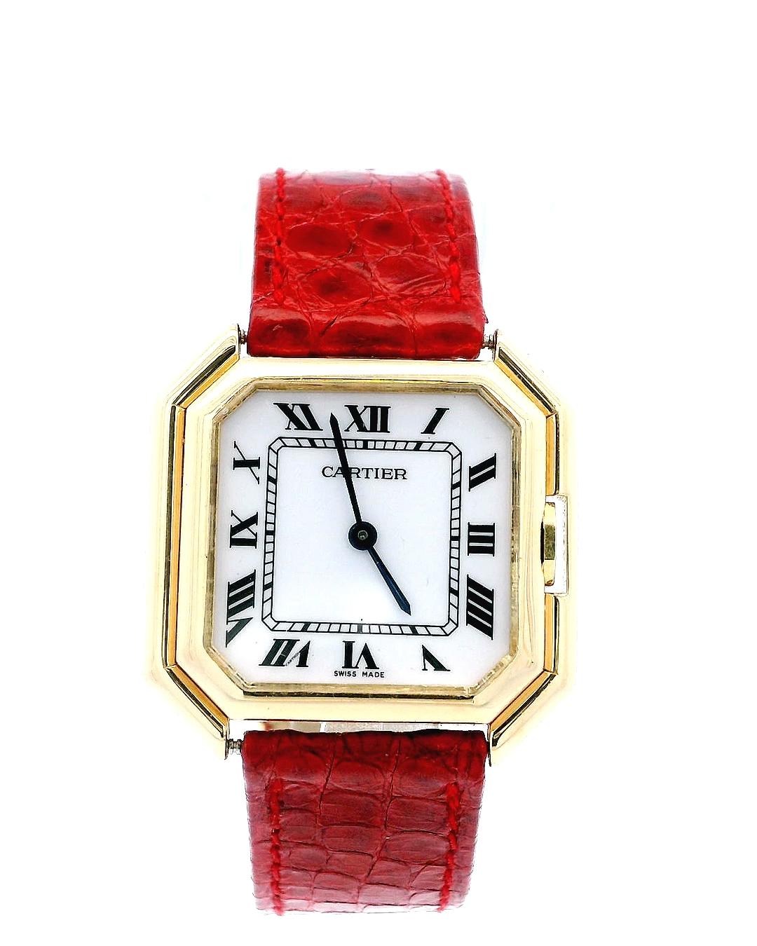 Cartier Ceinture Paris 1700 18K Yellow Gold Automatic Watch