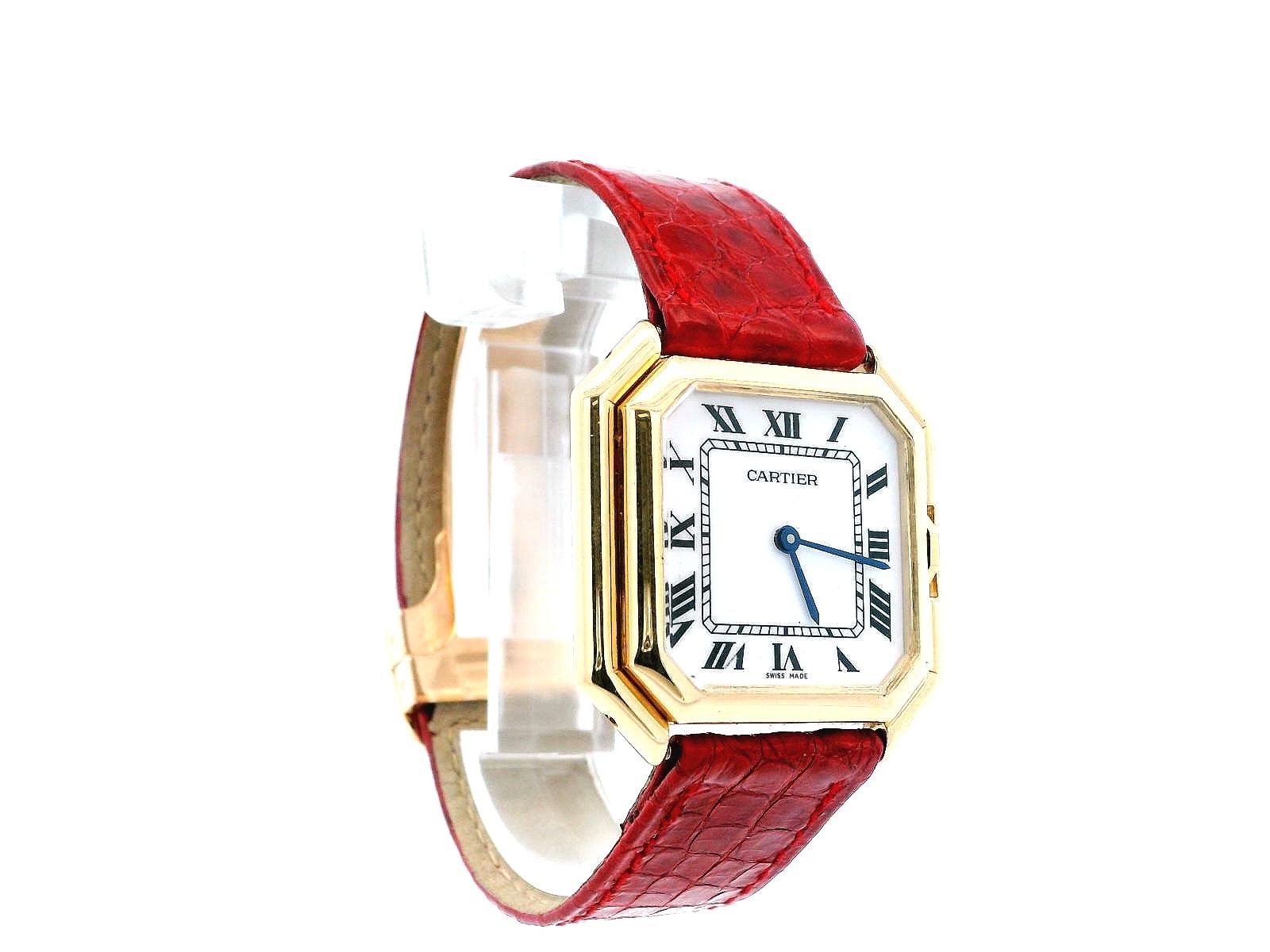 Cartier Ceinture Paris 1700 18K Yellow Gold Automatic Watch