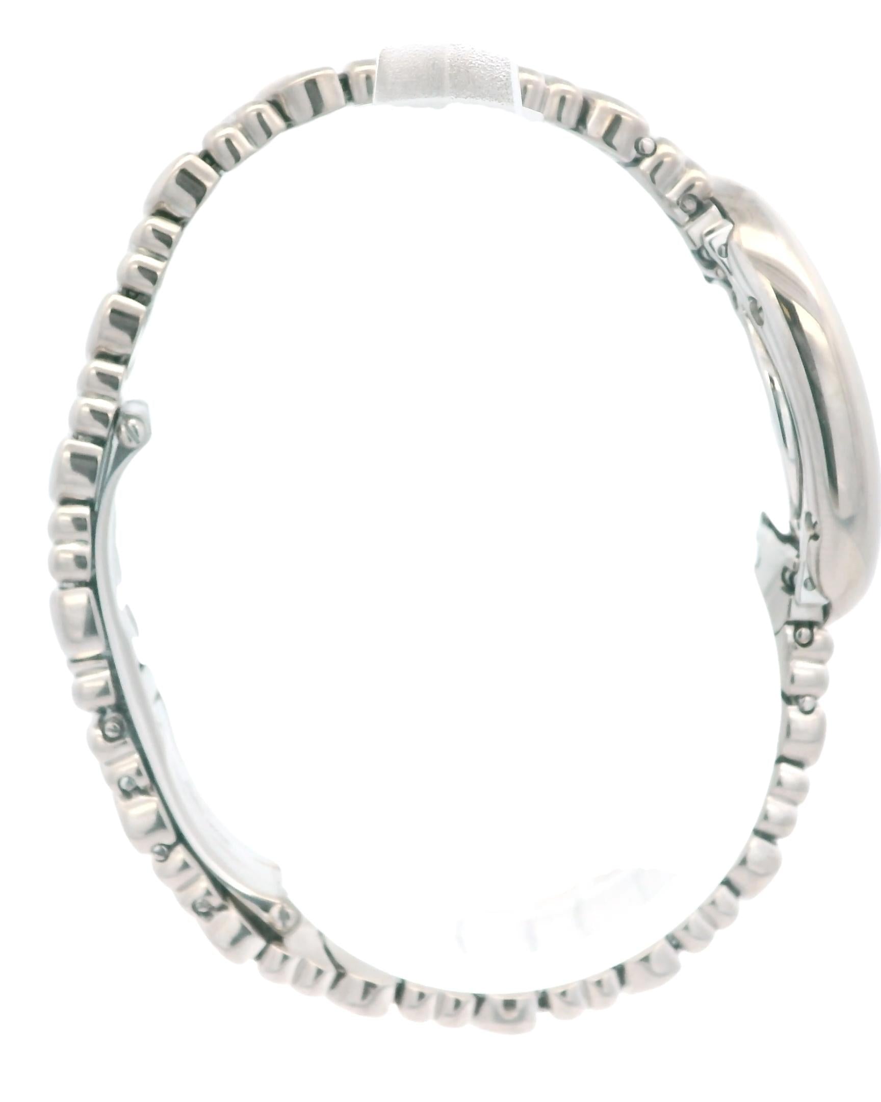 Cartier Baignoire W15133L2 18K White Gold Ladies Watch