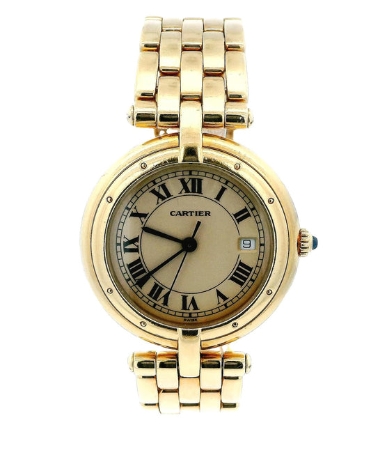 Cartier Panthere Vendome 8839647 Large 18k Yellow Gold Large Watch