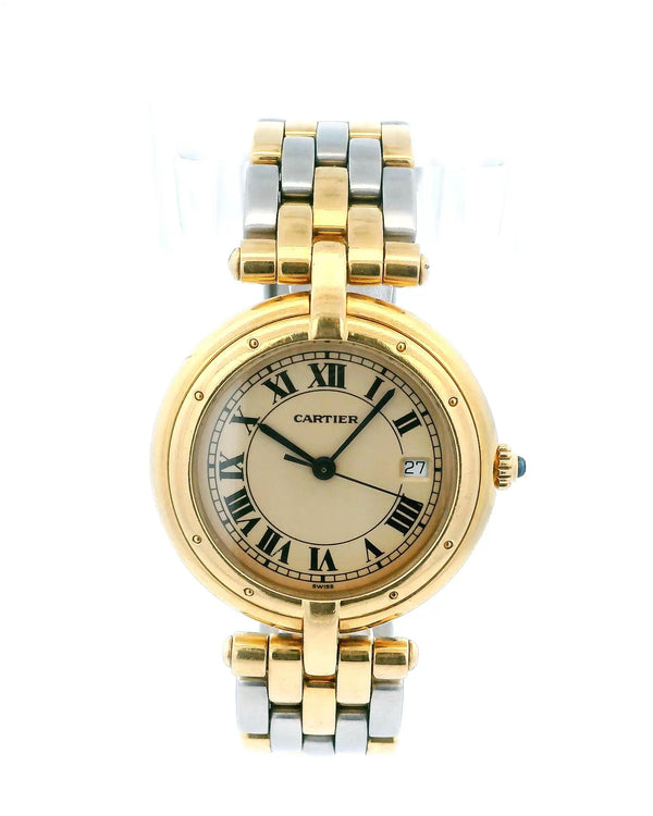 Cartier Vendome Large 8839647 18K Yellow Gold  & Two-Tone Bracelet Watch