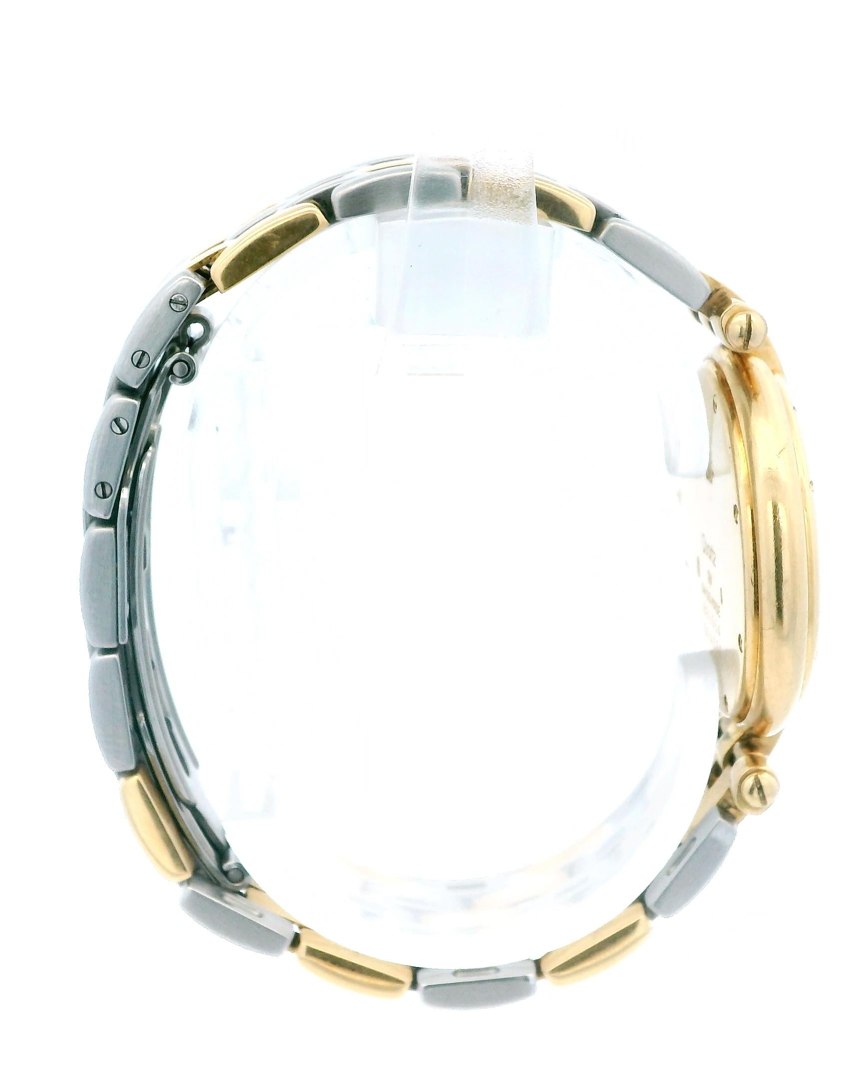 Cartier Vendome Large 8839647 18K Yellow Gold  & Two-Tone Bracelet Watch