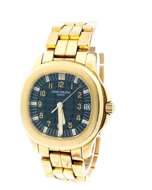 Patek Philippe 5065/1 Aquanaut 18K Yellow Gold W/Archives Unpolished