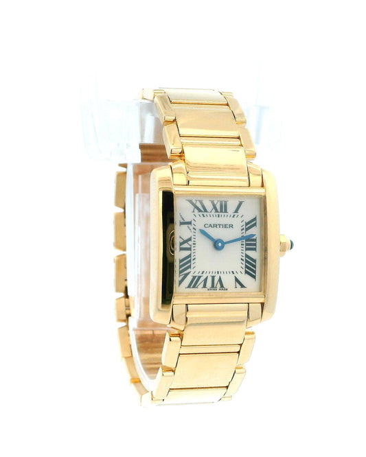 Cartier Tank Francaise W50002N2 18K Yellow Gold Watch