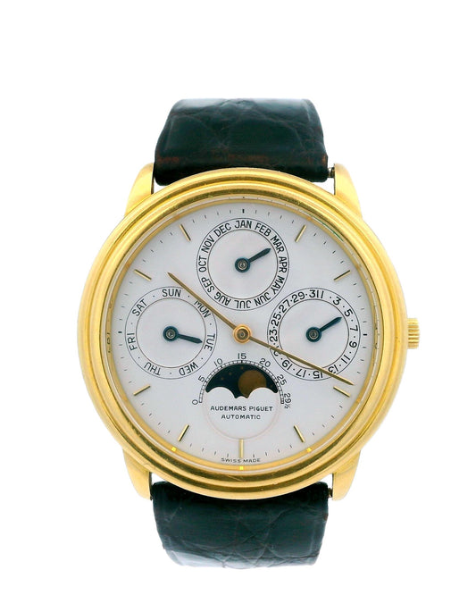 Audemars Piguet 25548BA,Quantieme Perpetual Calendar Moon Shape Watch