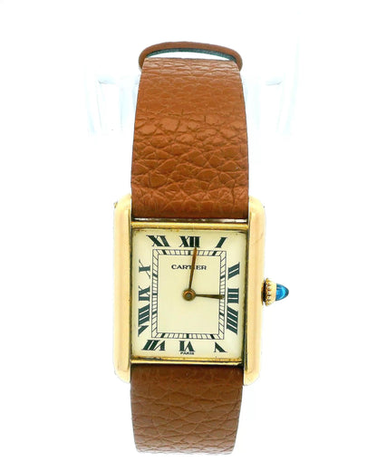Cartier Tank 21842 Paris Dial Vintage Ladies Watch