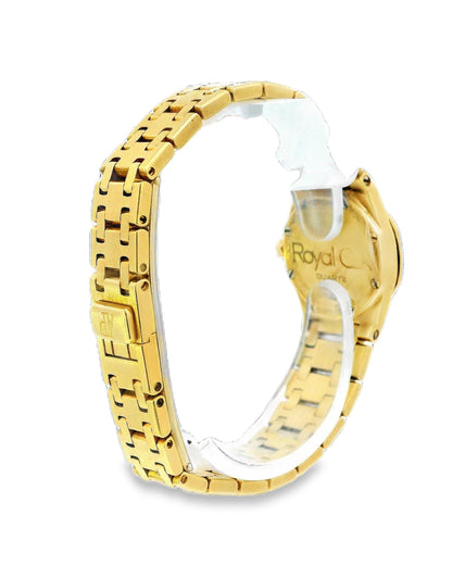Audemars Piguet Royal Oak Mini 18K Yellow Gold MOP Dial Ladies Watch