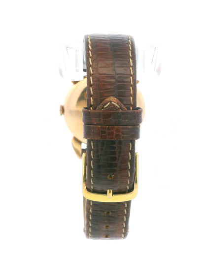 Rolex 4431A Chronometer 18K Yellow Gold Fancy Lug dial restored