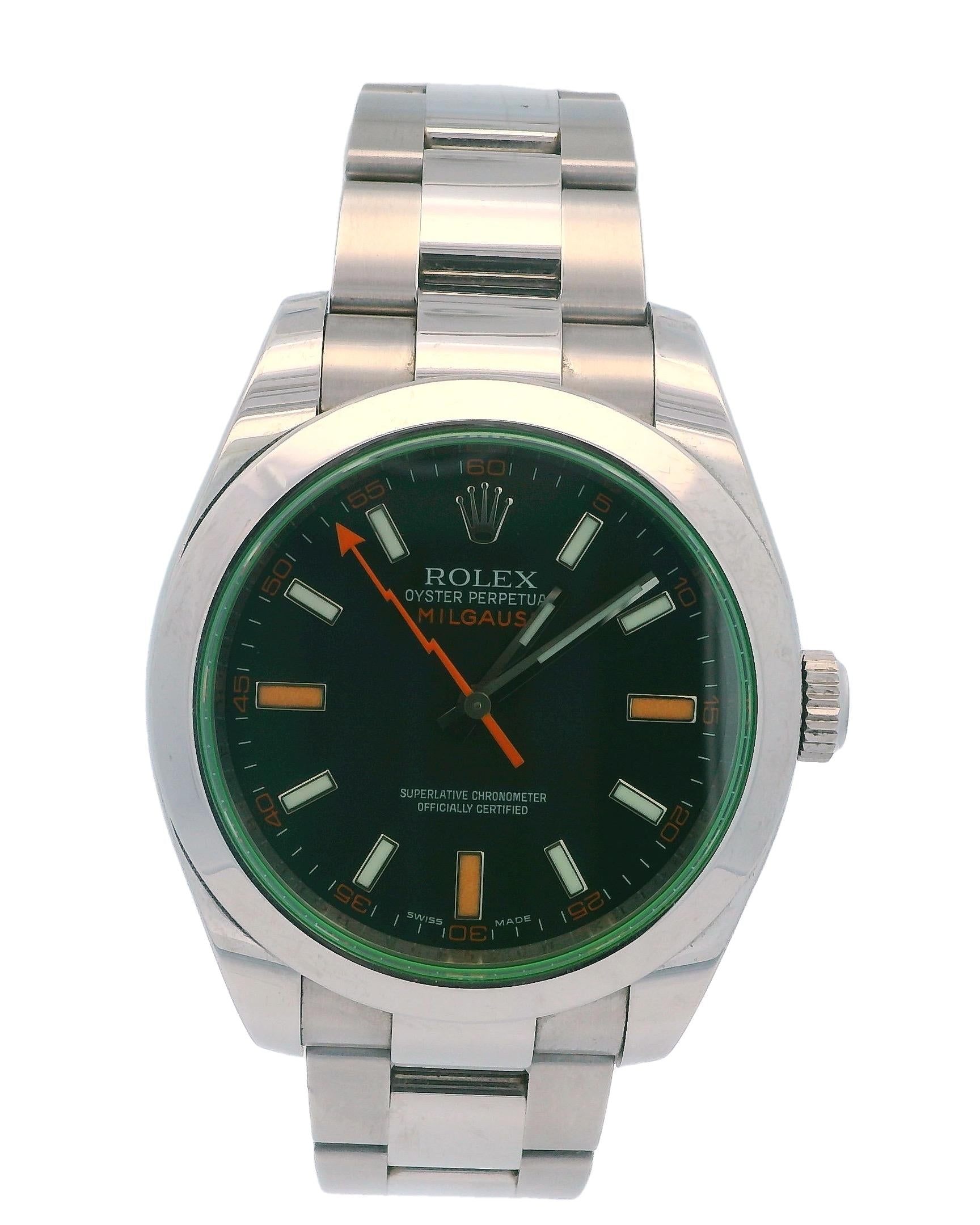 Rolex Milgauss 116400V Full-Set