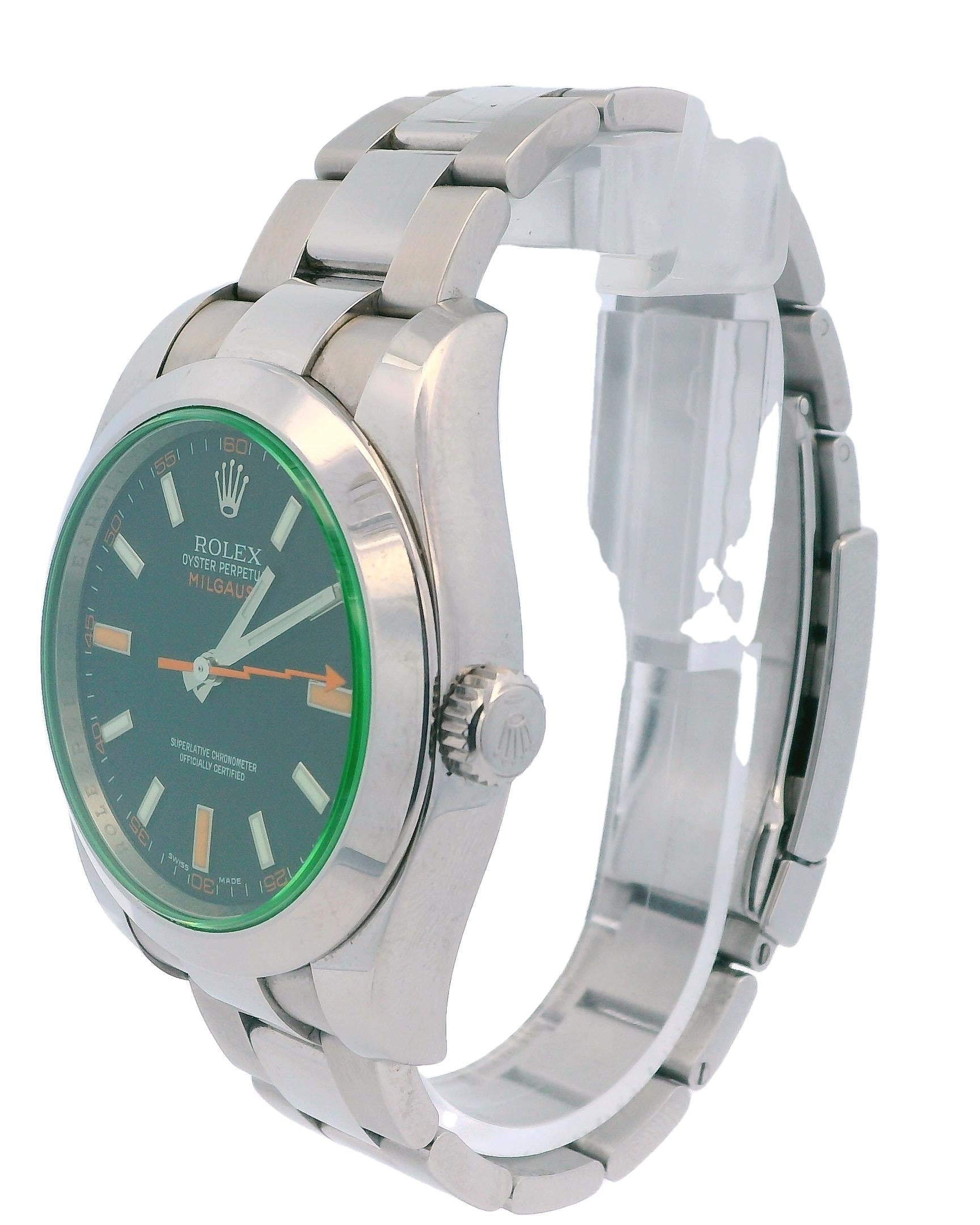 Rolex Milgauss 116400V Full-Set