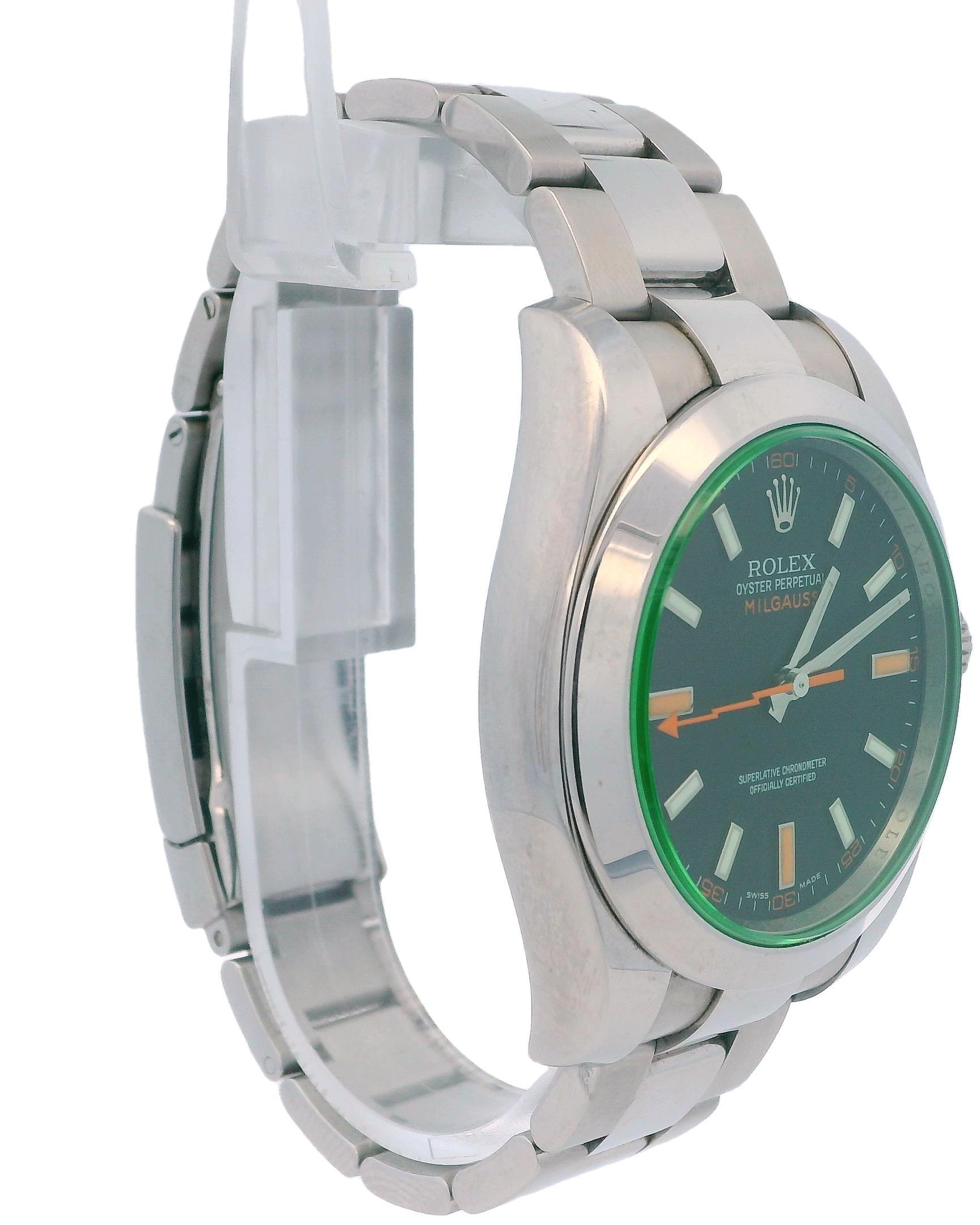 Rolex Milgauss 116400V Full-Set