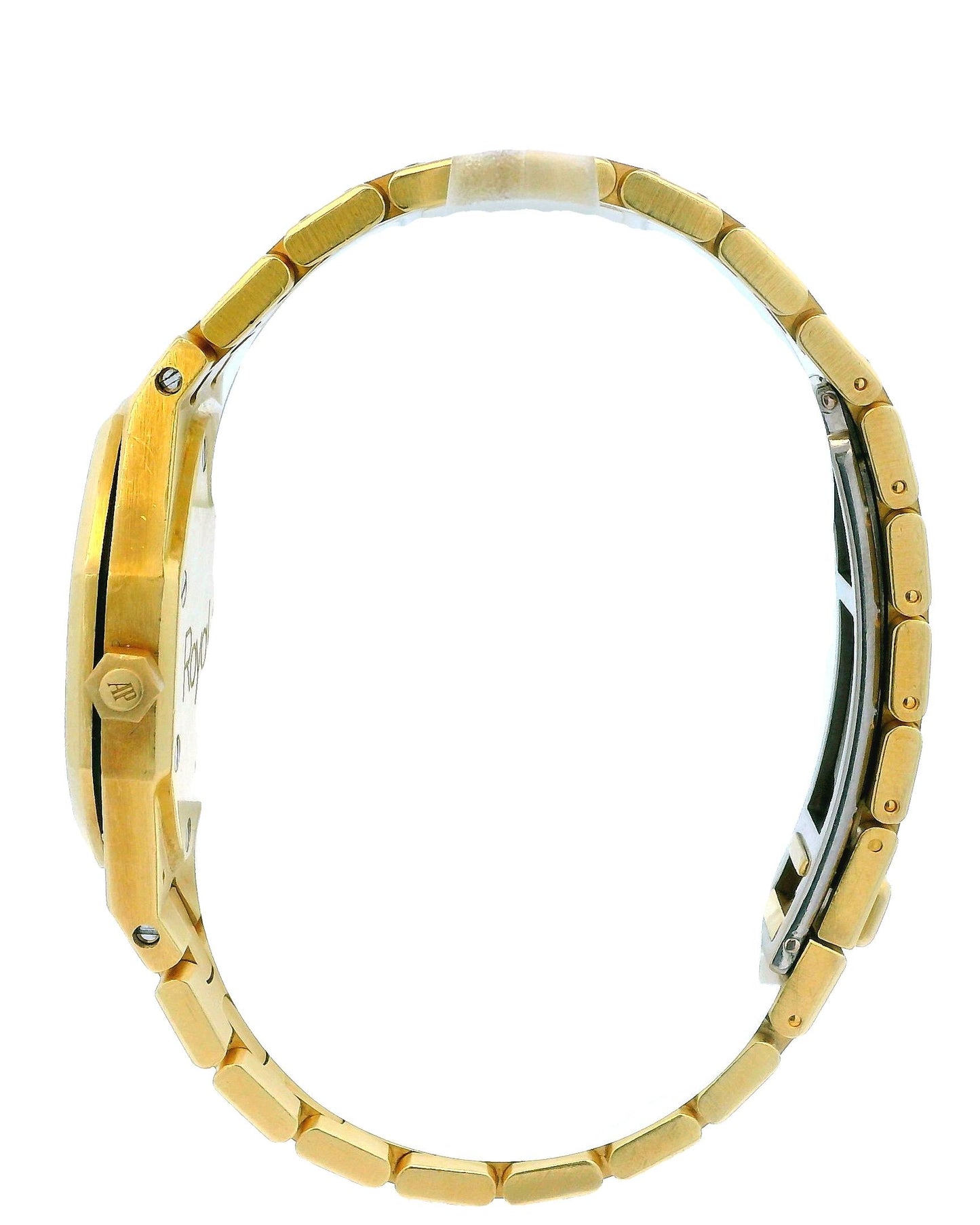 Audemars Piguet Royal Oak 6048BA 18K Yellow Gold Diamond Dial Service Papers