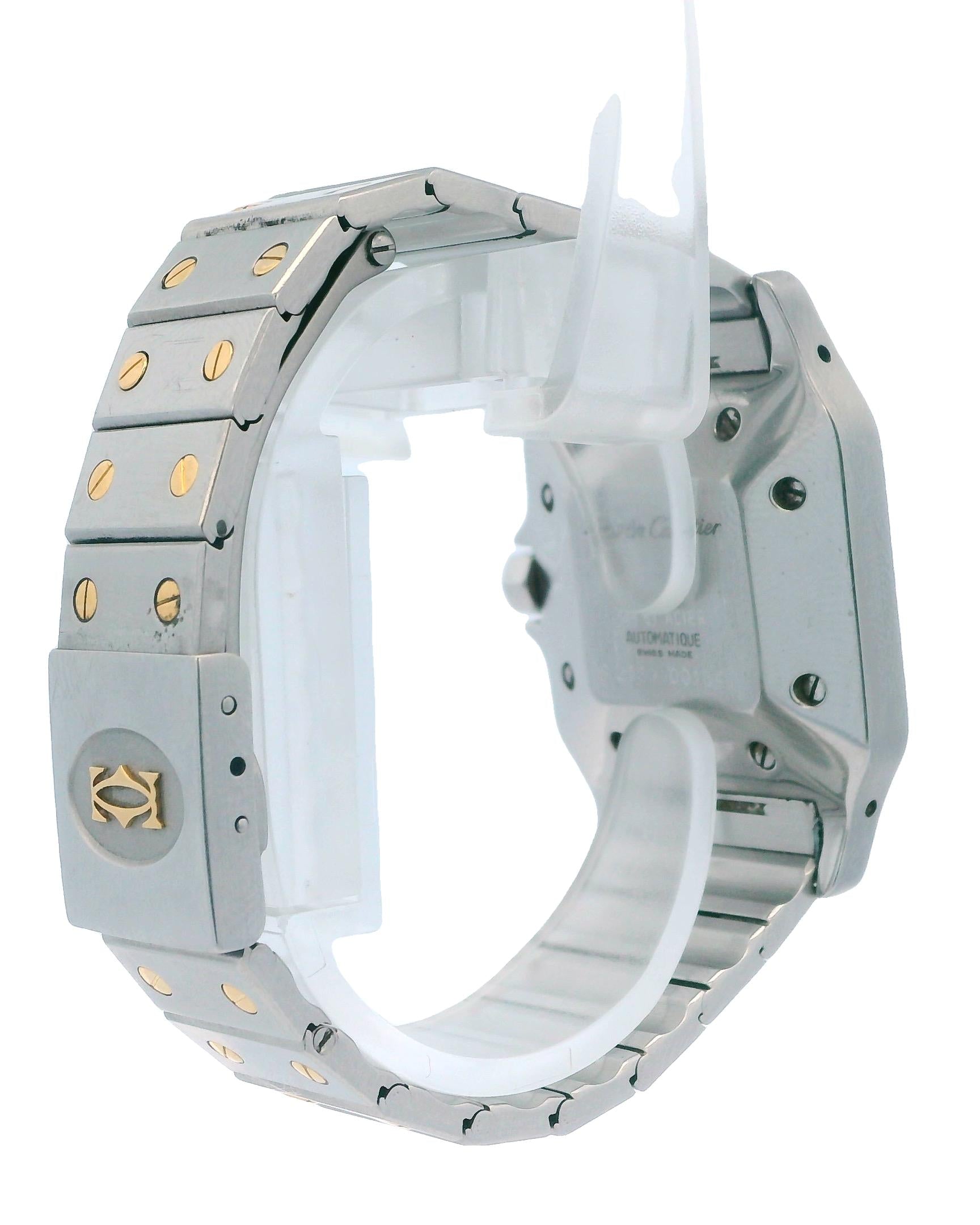 Cartier Santos De Cartier 18K Yellow Gold & Stainless Steel Watch