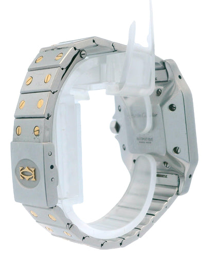 Cartier Santos De Cartier 18K Yellow Gold & Stainless Steel Watch