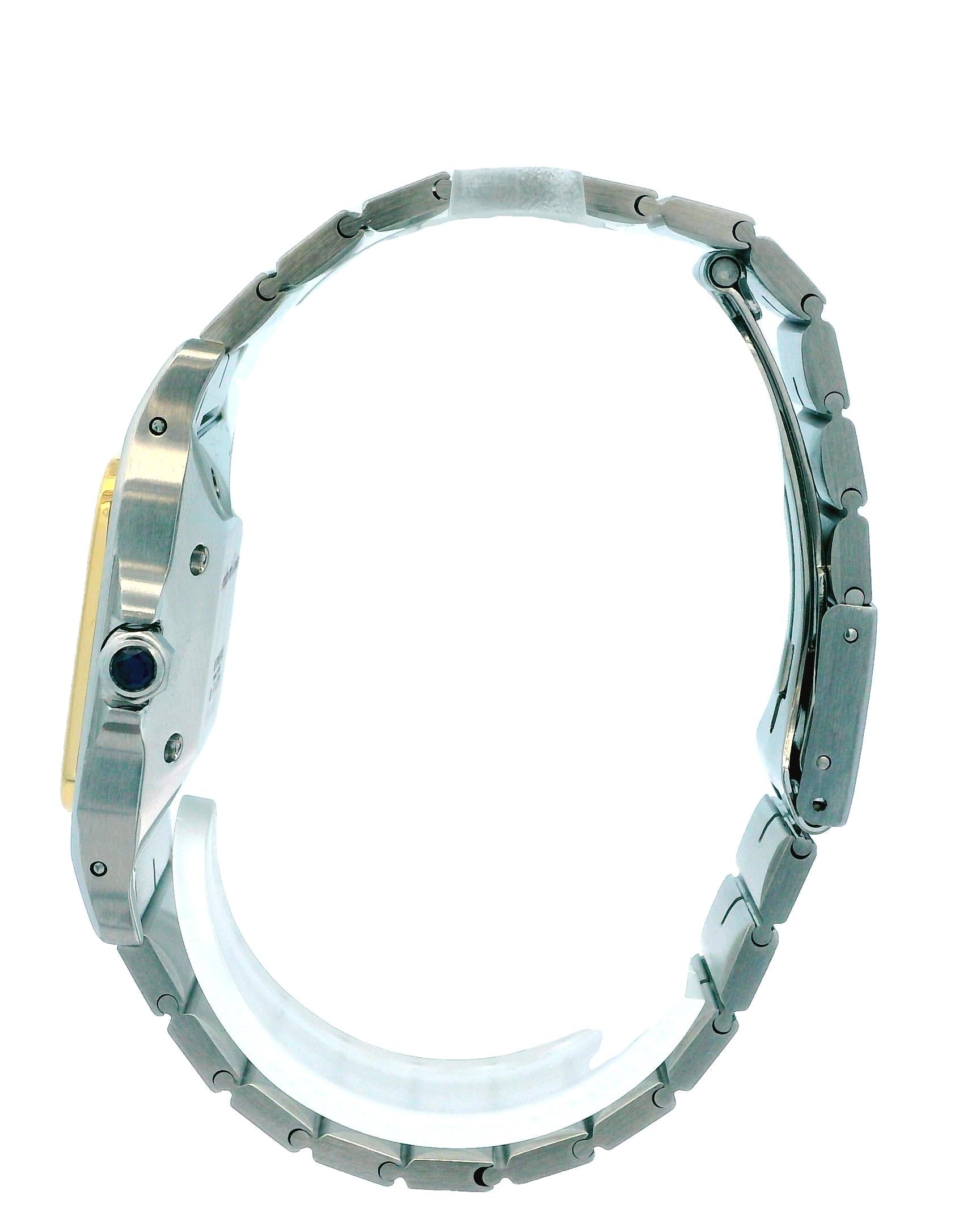Cartier Santos De Cartier 18K Yellow Gold & Stainless Steel Watch
