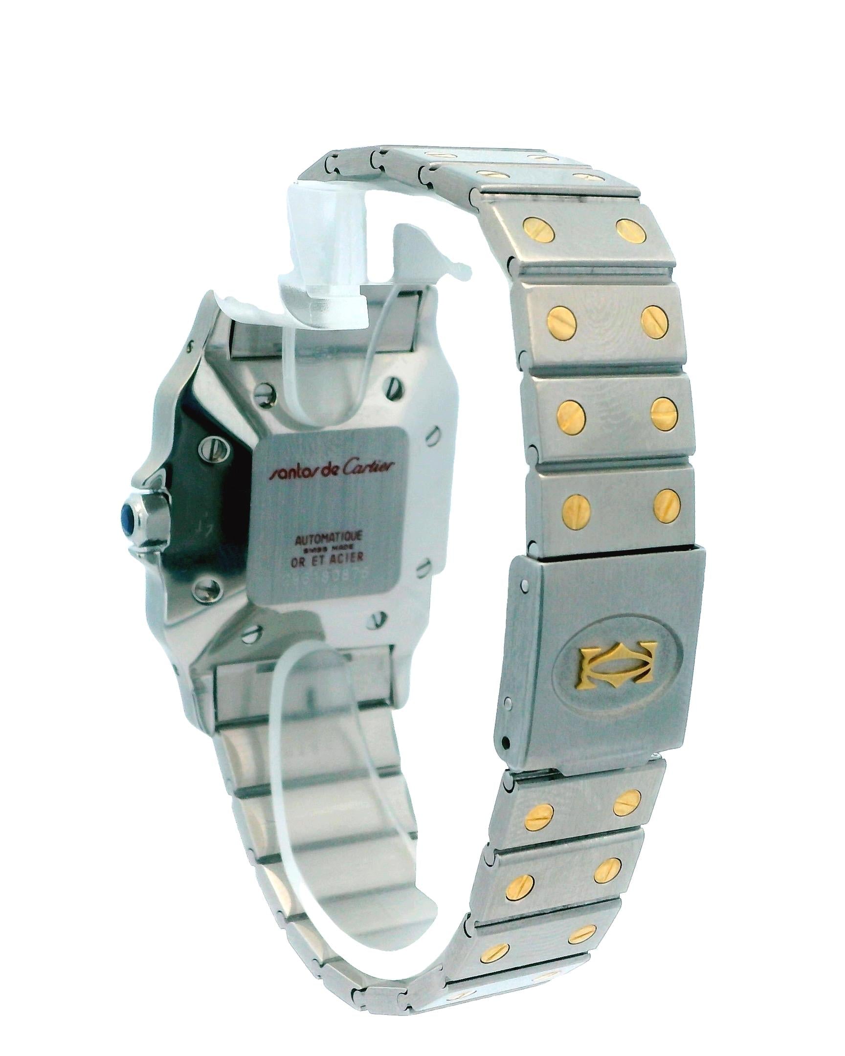 Cartier Santos De Cartier 18K Yellow Gold & Stainless Steel Watch
