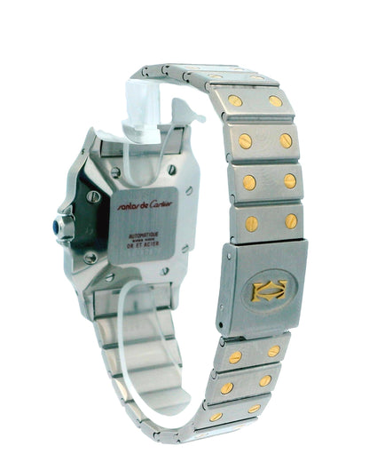 Cartier Santos De Cartier 18K Yellow Gold & Stainless Steel Watch