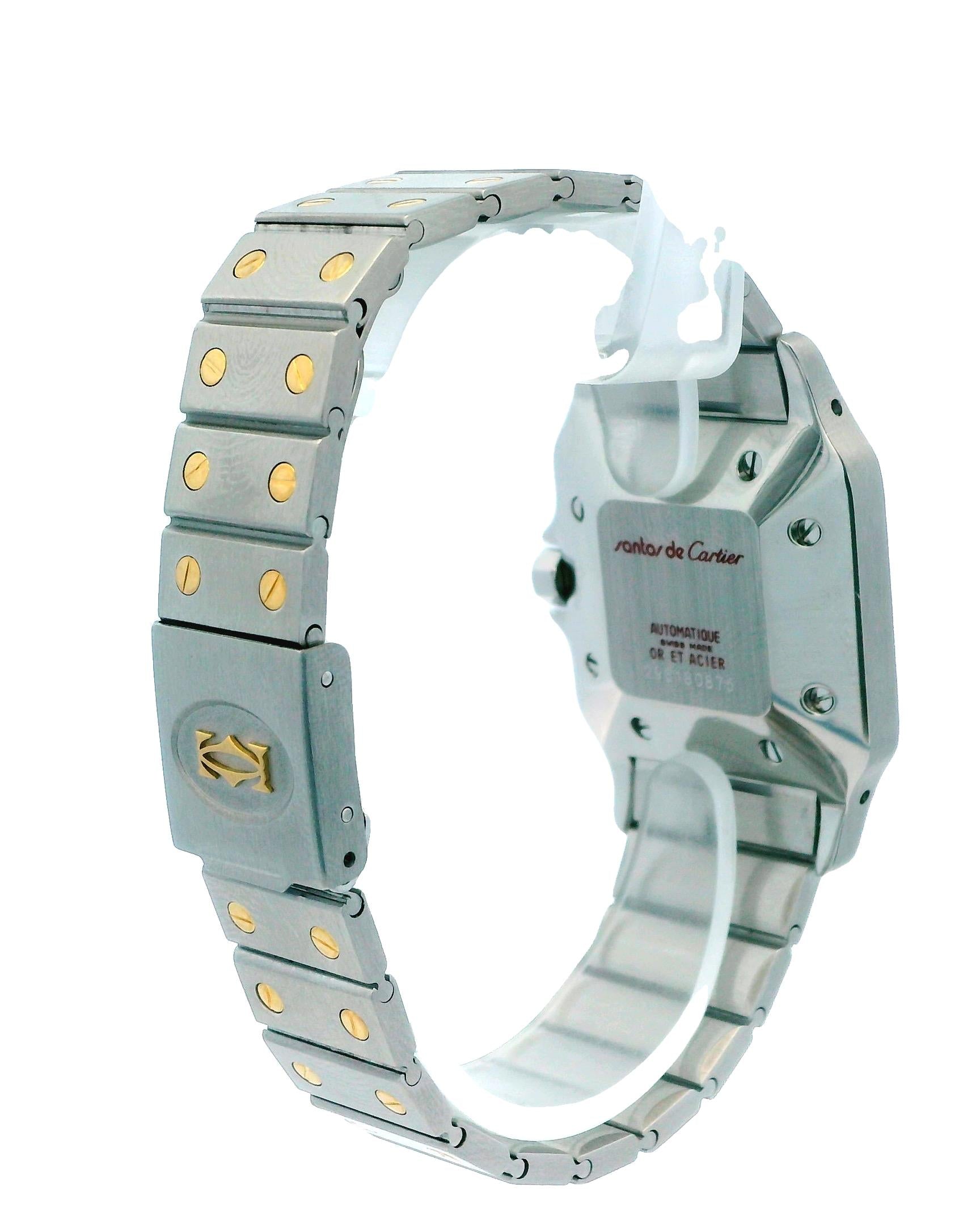 Cartier Santos De Cartier 18K Yellow Gold & Stainless Steel Watch