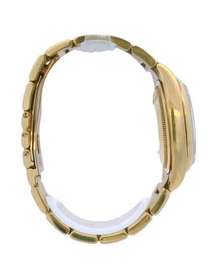 Rolex Day-Date 118208 18K Yellow Gold Linen Dial Full-Set