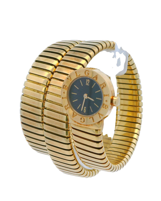 Bvlgari Serpenti Tubogas BB191T 18K Yellow Gold Ladies Watch