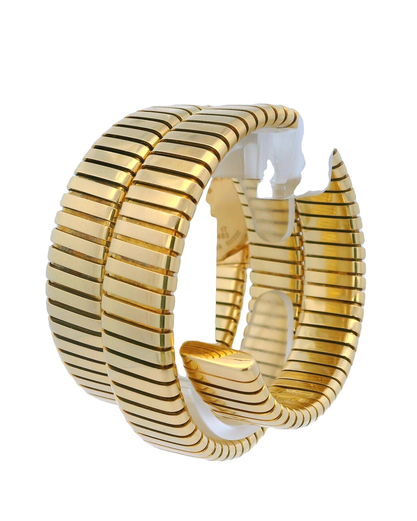 Bvlgari Serpenti Tubogas BB191T 18K Yellow Gold Ladies Watch