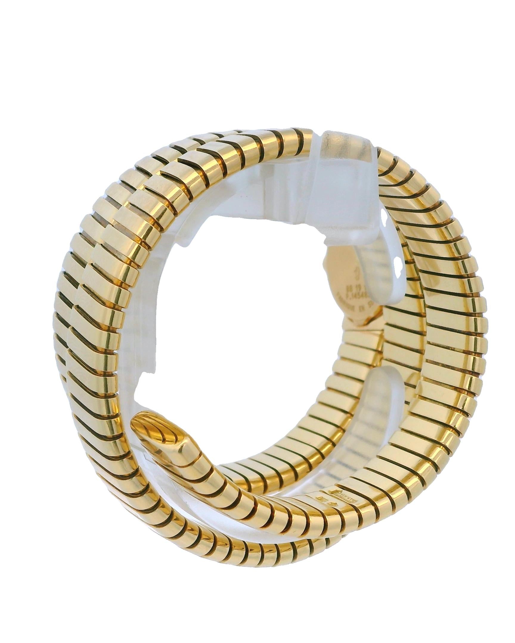 Bvlgari Serpenti Tubogas BB191T 18K Yellow Gold Ladies Watch
