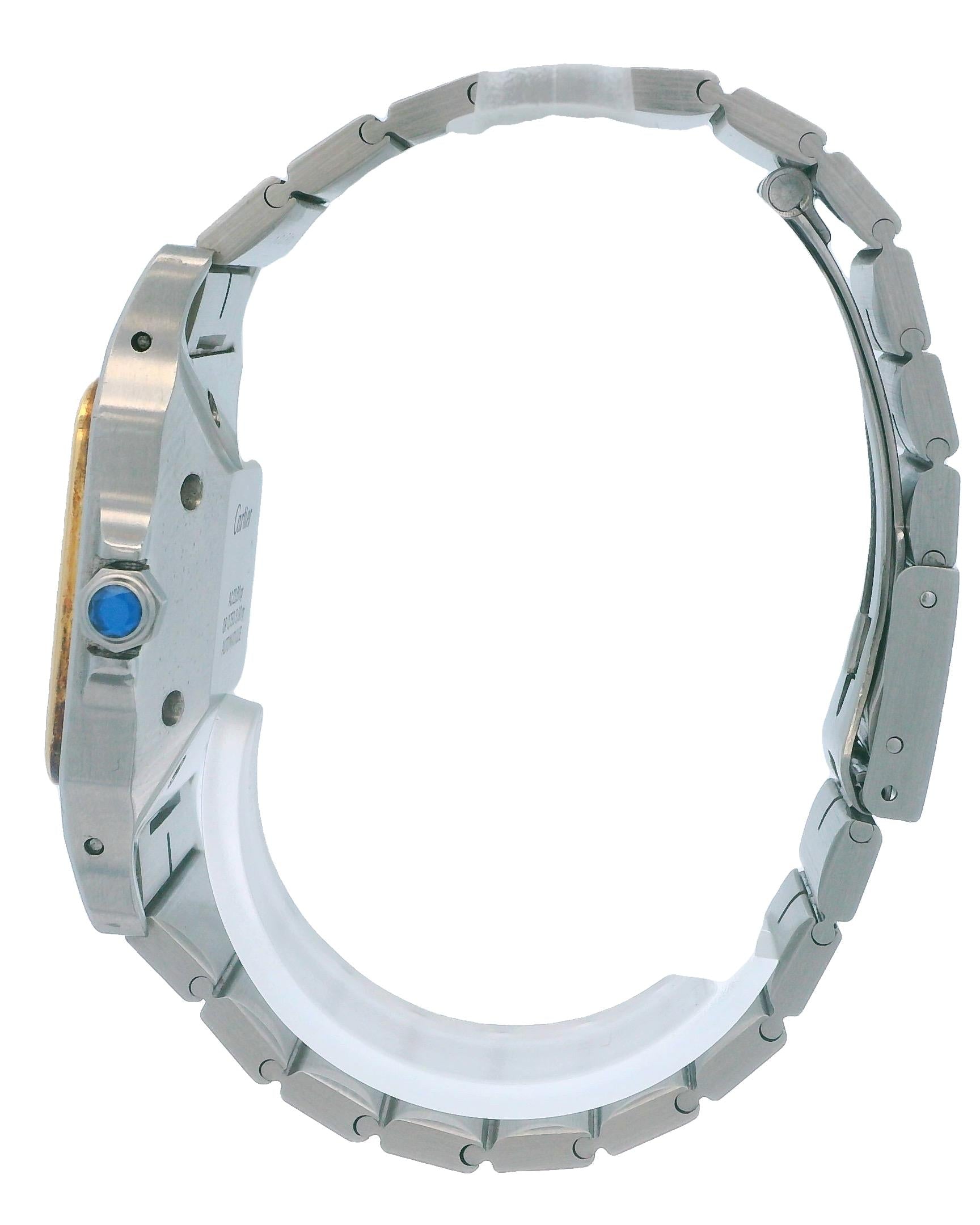 Cartier Santos Carrée Two-Tone Watch