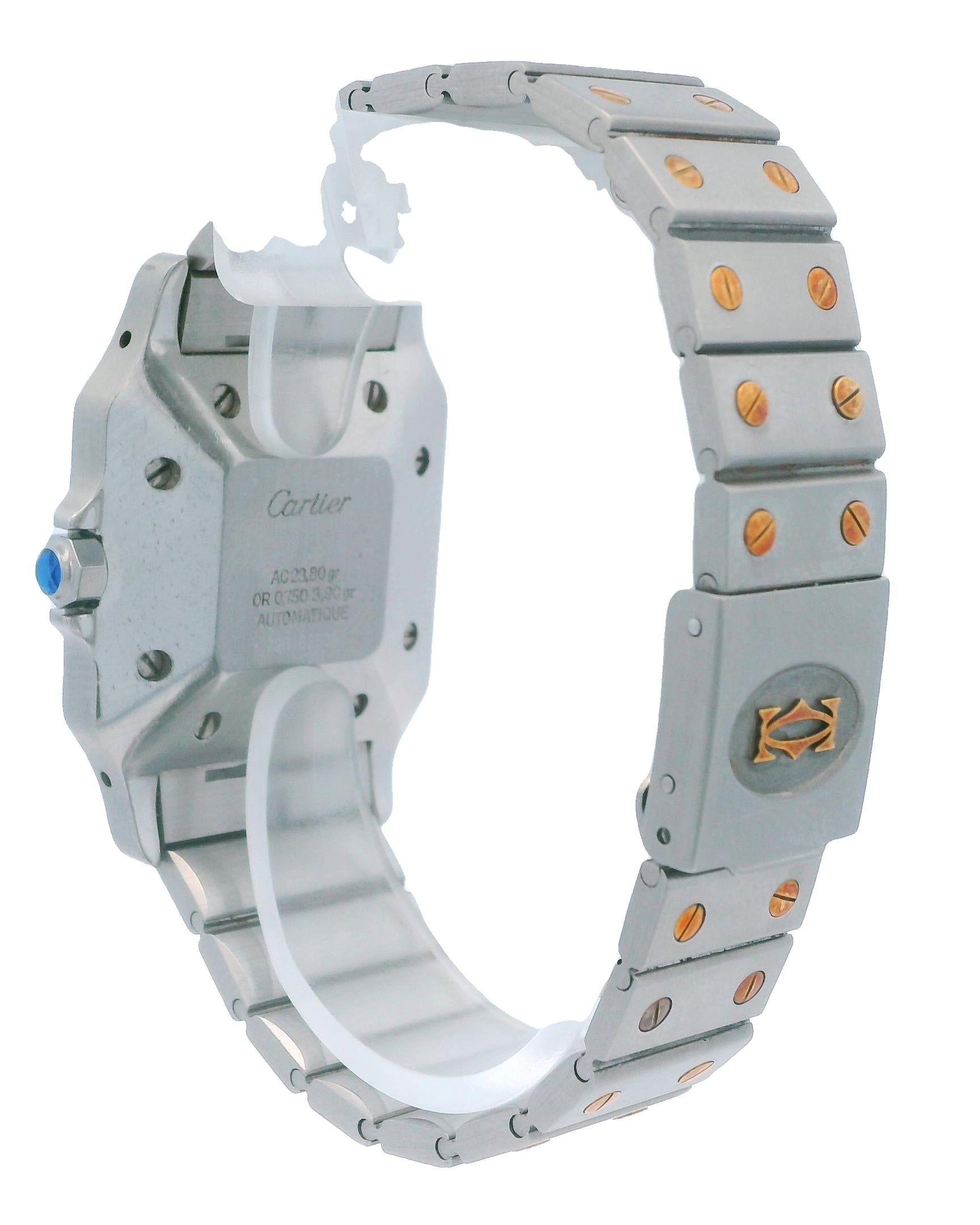 Cartier Santos Carrée Two-Tone Watch