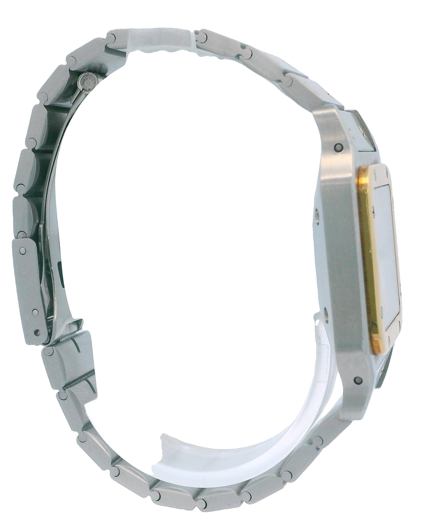 Cartier Santos Carrée Two-Tone Watch