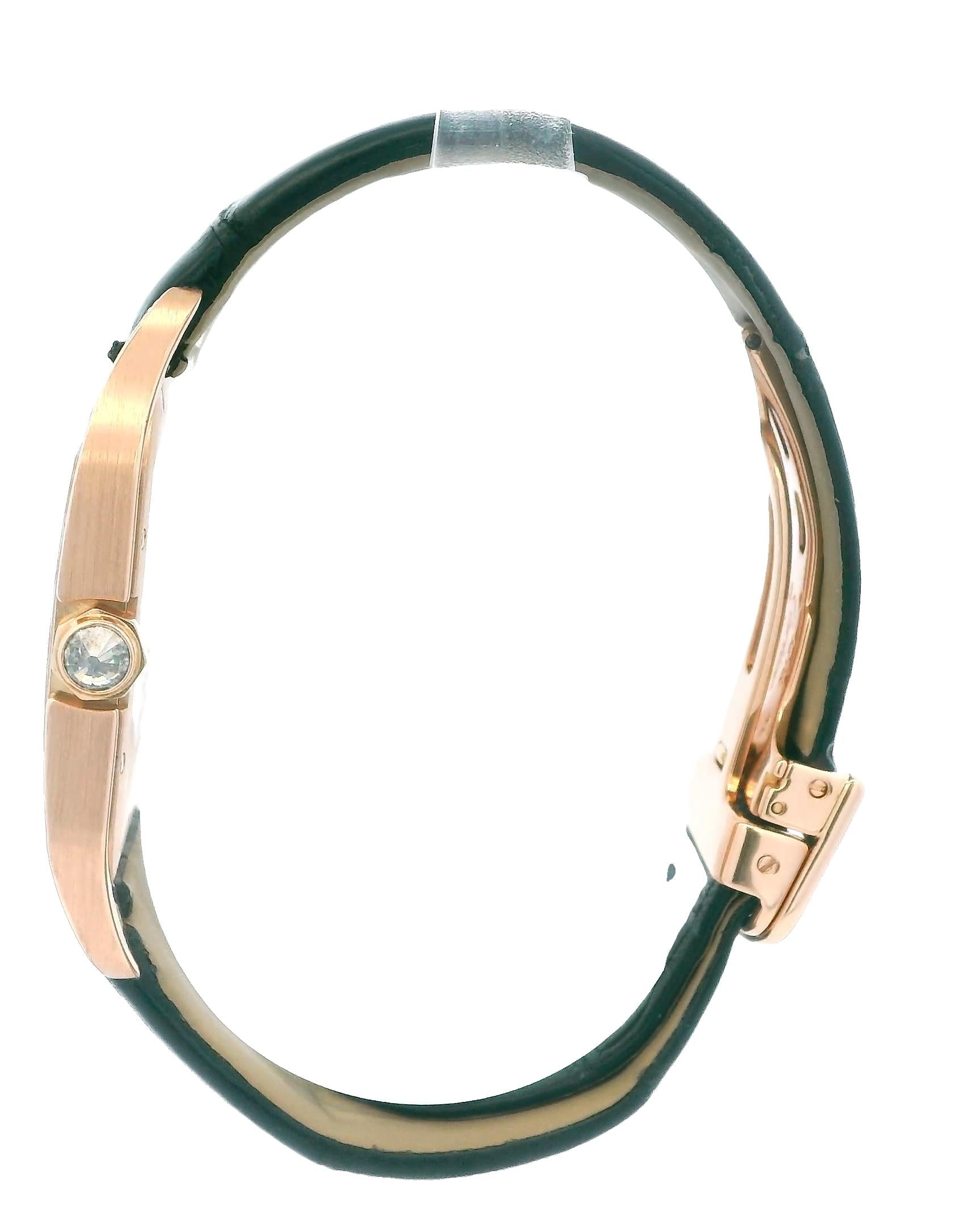 Cartier Santos Dumont WH100751 18K Rose Gold With Box & Card
