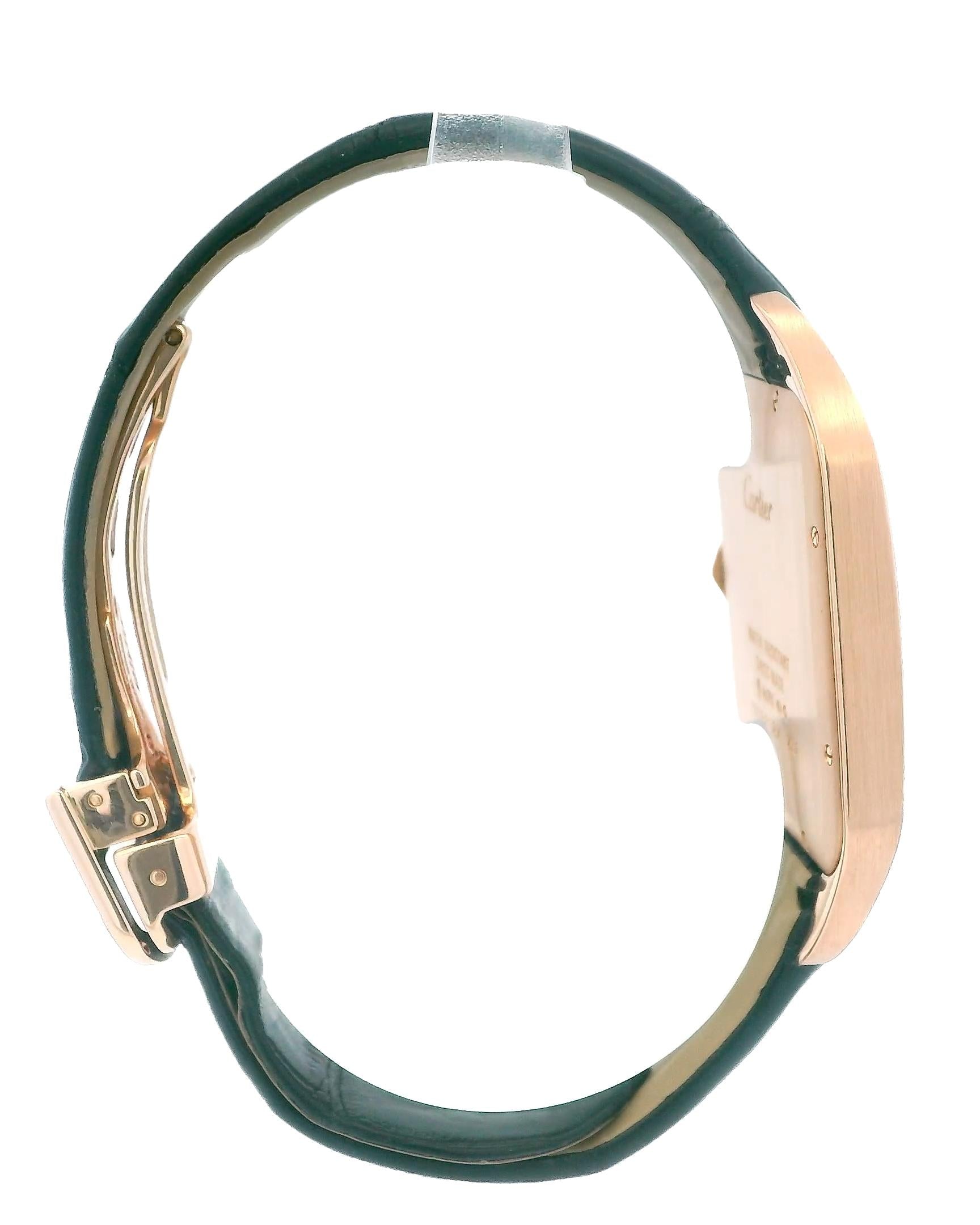 Cartier Santos Dumont WH100751 18K Rose Gold With Box & Card