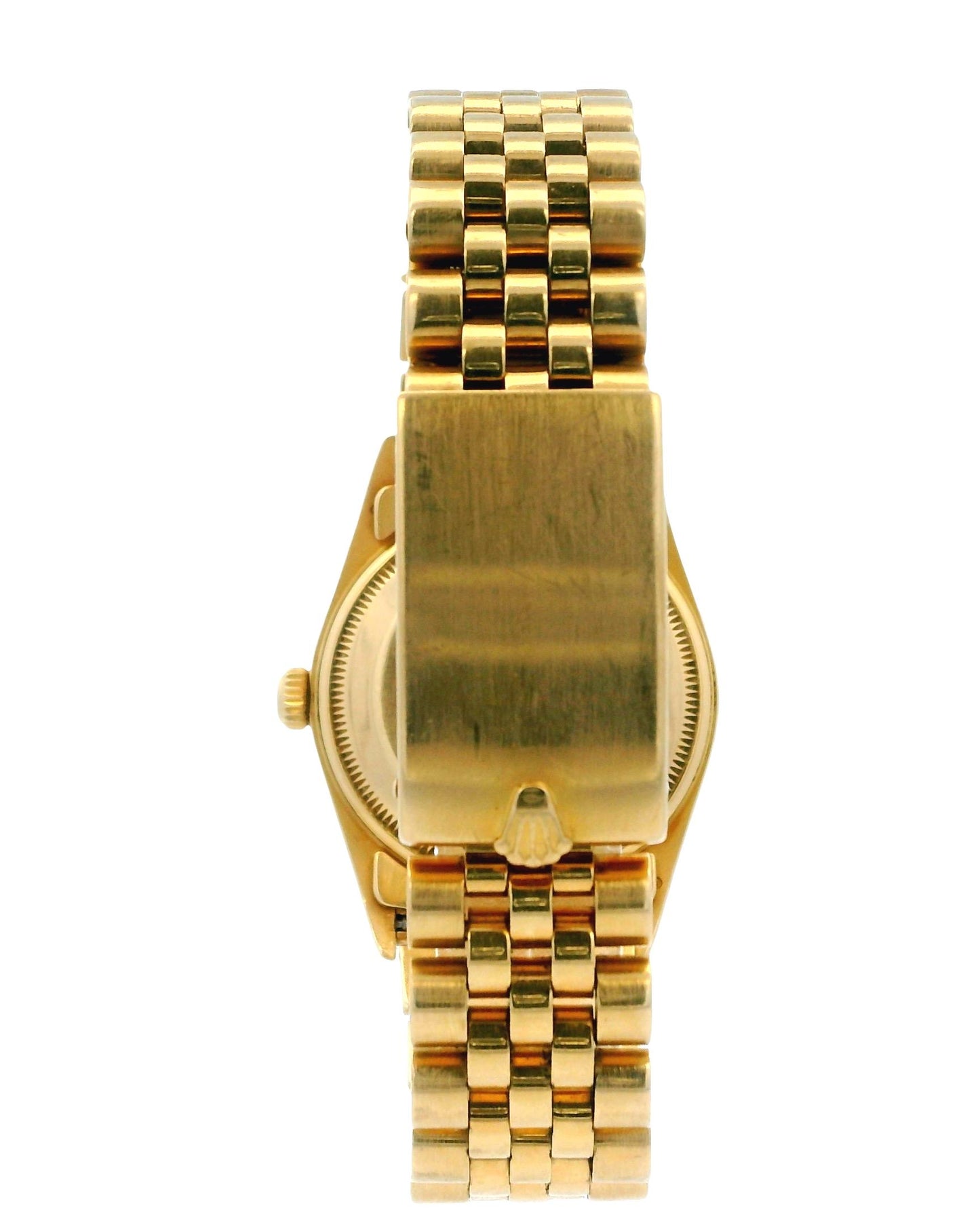 Rolex Date 15238 18k Yellow Gold Jubilee Bracelet Watch W/Papers