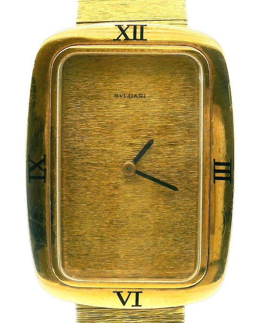 Bvlgari 18k Yellow Gold Manual UTI Movement Watch