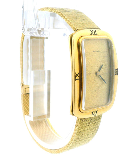 Bvlgari 18k Yellow Gold Manual UTI Movement Watch