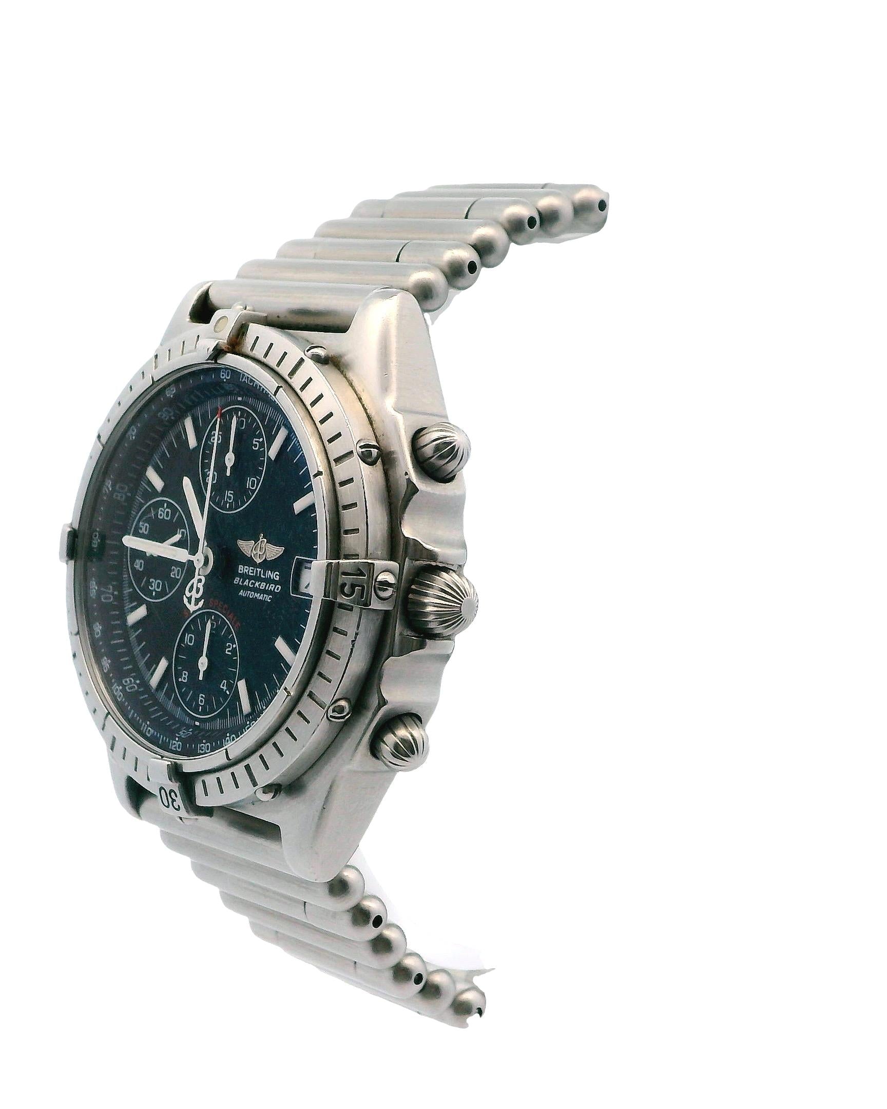 Breitling Chronomat A13050 "BLACKBIRD" Men's Watch