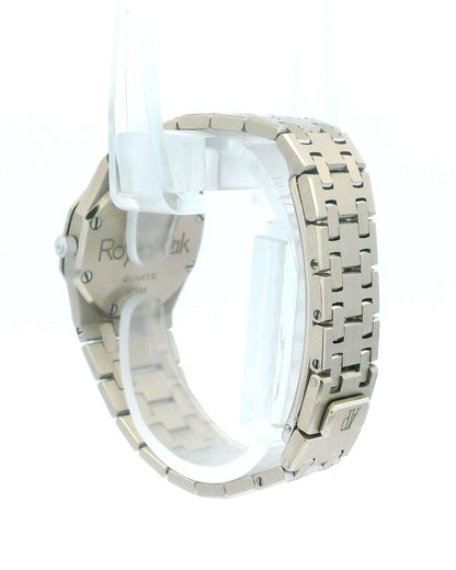 Audemars Piguet Royal Oak 18K White Gold Coral Diamond Dial Ladies Watch