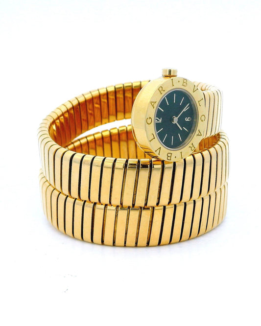 Bvlgari Serpenti Tubogas BB191T 18K Yellow Gold Ladies Watch