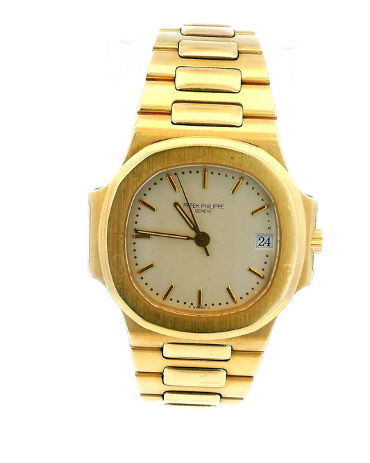 Patek Philippe Nautilus 3800/1J 18K Yellow Gold Box & Papers