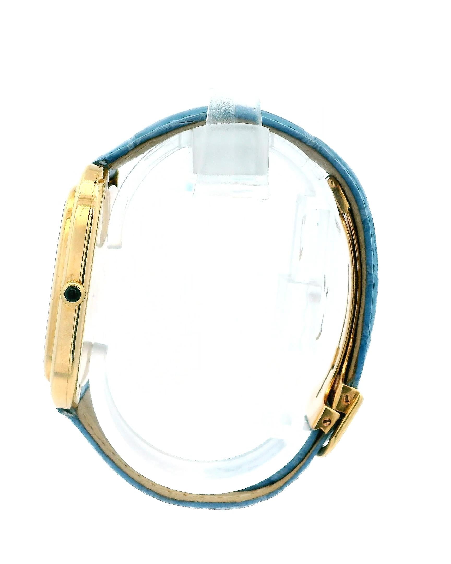 Cartier Jumbo Gondole 97050 18K Yellow Gold Automatic Watch