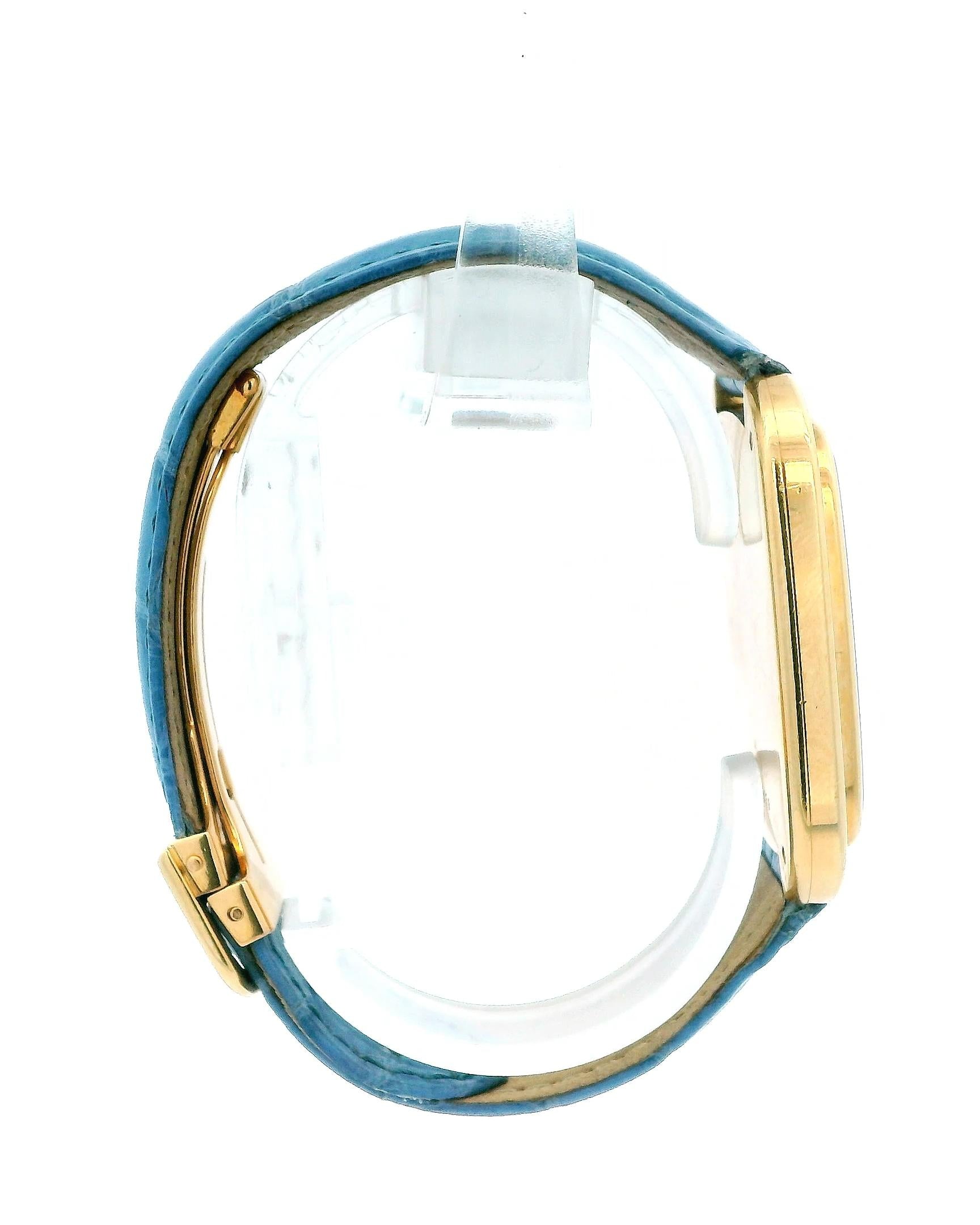 Cartier Jumbo Gondole 97050 18K Yellow Gold Automatic Watch